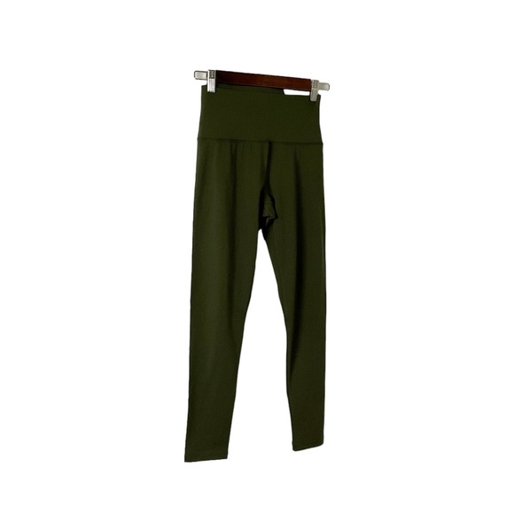 aerie Pants - Offline Hi Rise Short Olive Leggings Size Small